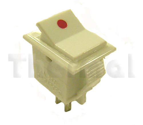 thumbnail image 2 of 2x Swann Industries Illuminated Rocker Switch – Amber, SPST, 125V 15A 2 of 6